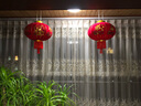 全品屋大红灯笼宫灯2025新年装饰春节元旦植绒阳台大门节庆婚庆年货led 【一对长杆】烫金全家福灯笼80# 实拍图