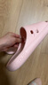 朴西胶囊凉拖鞋轻便舒适浴室不易滑情侣家居室内凉拖鞋男女一字拖 翻糖粉 35-36 实拍图