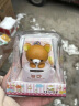 WCZ轻松熊点头摆件可爱创意装饰品咖啡杯玩偶公仔儿童小玩具 棕色+米色小熊 晒单实拍图