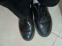 啄木鸟【全牛皮】小皮鞋男鞋春季透气真皮牛皮软底防滑商务休闲鞋 黑色【真皮牛皮】A611 44 实拍图