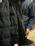 安踏（ANTA）面包羽绒服丨速暖四防短款速暖羽绒服男冬季保暖防泼水棉服外套 立领四防科技-基础黑7916-1 M 实拍图