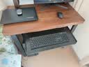 佳兰桦园键盘托架 电脑桌下配件收纳抽屉静音滑轨鼠标键盘支架桌面延长板 乌金黑【圆角防撞】 52*24CM（升级款静音滑轨） 实拍图