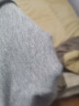 战浩【2件】纯棉长袖T恤男春秋圆领纯色中青年宽松大码打底衫重磅秋衣 灰色+卡其色 XL 建议【135-150斤】 实拍图