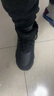 安踏男鞋运动棉鞋男秋冬季加厚皮面防水高帮保暖防风运动鞋跑步鞋男子 【高帮大棉鞋-冬季加厚】基础黑 41 （8码） 实拍图