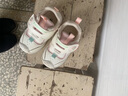 Ginofu童鞋机能鞋春秋款单鞋学步鞋宝宝软底防掉小童一岁男女小童宝宝鞋 粉色K96 19  内长13.8脚长约12.9-13.3 实拍图