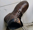 回力(Warrior)工装男靴百搭鞋子男款休闲马丁靴男1766-1 棕色 42 实拍图
