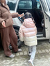 森马（Semir）休闲裤女发热抗菌长裤2024冬季气质摇粒绒纯色阔腿裤109724127001 实拍图