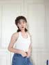 浪莎挂脖吊带背心女2026春夏新款内搭带胸垫美背内衣文胸一体打底上衣 实拍图