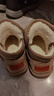 ABC KIDS儿童雪地靴女童靴子冬季加绒男童棉靴 卡其 32码内长19.0cm  实拍图
