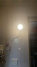 柬渝旋转人体感应灯智能无线家用走廊过道夜间小夜灯楼道婴儿老人起夜 811感应灯-底座充电款-黄光 实拍图