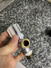 九牧王纯铜三角阀全铜加厚角阀黄铜热水器家用开关止水阀冷热水4分通用 全铜冷水加厚角阀【一只】 实拍图