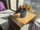 九夫人飘窗小桌子可折叠炕桌实木家用榻榻米茶桌茶几床上学习桌坐地矮桌 免安装 旭日折叠桌-茶色60*37*30 实拍图
