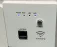 家恩（JIAEN）嵌入式86型墙壁wifi无线路由器POE供电ap千兆网线全屋WIFI面板 百兆4口POE主机+3只300M路由器 实拍图