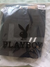 花花公子（PLAYBOY）工装裤男春夏季裤子男士休闲裤宽松束脚潮流长裤 黑色 4XL 实拍图