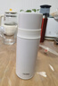 膳魔师（THERMOS）保温杯保冷杯350ml不锈钢车载水杯男女杯子 白色 FFM-352 实拍图