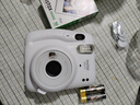 FUJI拍立得MINI11  拍立得相机 拍立得相纸海外版 一次成像送人礼物 Mini11冰晶白（现货速发） 富士拍立得官配（随机礼品） 实拍图