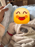 童泰婴儿连体衣秋冬季薄棉0-6月宝宝蝴蝶哈衣新生儿爬服家居服 灰色 52cm (建议0-2个月身高50-55cm) 实拍图