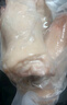 鲜档猪蹄整只带筋现杀猪脚新鲜猪手前蹄后蹄生猪蹄 【精品土猪蹄中大号】8只 实拍图