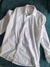 罗蒙抗皱免烫长袖衬衫男士四季商务休闲纯色含竹纤维衬衣工装上衣男装 实拍图