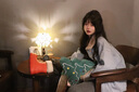 森马（Semir）牛仔棉服女拼接毛领美式复古2024冬宽松毛边夹克街头109724108017 实拍图