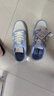 回力官方男鞋板鞋男冬季款百搭加绒情侣休闲鞋子运动男女鞋 白蓝色 43 实拍图