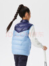 TOREAD kids探路者男女童马甲 秋冬季款童装儿童保暖坎肩背心QAFFBL95228冰晶蓝130 实拍图