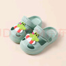 LATE TIME儿童拖鞋夏1-3岁男童室内软底宝宝洞洞鞋婴幼儿女童凉拖鞋夏 浅绿泳圈 14 cm内长【140】脚长约13-13.5cm 实拍图