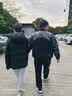回力运动套装男立领开衫跑步训练服冬季加绒保暖外套裤子两件套 M 实拍图