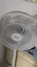 美的（Midea）【品质推荐】七叶轻音柔风电风扇/家用省电落地扇/台式电扇/广角摇头节能宿舍小型风扇 SAE35CA 实拍图