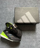 adidas ADIZERO BOSTON 9超轻马拉松boost专业竞训跑鞋男阿迪达斯 黑色/绿色/银金属   41 实拍图