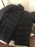 雪中飞男女立领秋羽绒百搭轻薄鸭绒立领修身轻盈隐藏式口袋 宝石黑|8086-女 XS 160/84A 实拍图
