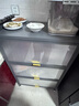 帅仕（shuaishi）厨房用具置物架落地多层餐边柜收纳碗柜家用橱柜微波炉烤箱储物柜 【升级特厚】灰4层70长42深丨高硬度实心门丨特强承重 实拍图