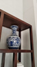 loyo景德镇花瓶青花瓷摆件瓷器工艺品新中式仿古陶瓷博古架装饰品瓷瓶 吉祥八宝赏瓶+匠心打造 实拍图