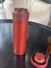 膳魔师（THERMOS）保温杯550ml男女陶瓷内胆泡茶咖啡保冷水杯父亲节礼物TCMV红梅 实拍图