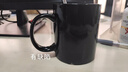 京东京造简约时尚杯子陶瓷经典马克杯牛奶杯办公家用钻石黑咖啡杯320ML 实拍图