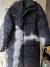 京东京造面包长款羽绒服运动户外秋冬加厚保暖外套男 黑色 2XL 实拍图