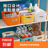 京东物流 桌面收纳盒袜子内衣收纳盒杂物玩具收纳整理盒 杏色3个 21*14*7 cm 实拍图