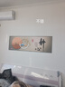 Dincmei顶创美卧室床头装饰画自粘墙贴纸画酒店宾馆民宿客厅沙发背景墙壁纸贴画 01.静心 宽150cm-高50cm 【打印边框】 实拍图