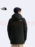 北面（The North Face）羽绒服男中长款550蓬鹅绒户外休闲保暖【经典款】 4H0/宇宙黑 M /170 实拍图