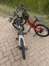 喜德盛青少年自行车童车中国风20/22寸铝架碟刹变速6-10男女孩山地车 20寸白/镭射红-内走线 实拍图