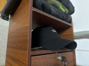 立太（LEADTEK） 床头柜简约现代卧室床边柜家用简易收纳柜多功能省空间带锁柜子 【单抽带锁】古檀木色 实拍图