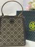 Tory Burch 汤丽柏琦【京东线上专享】MCGRAW T MONOGRAM小号水桶包 160232 海军蓝 405 OS 实拍图