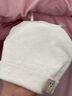 爱贝迪拉婴儿帽子秋冬款棉新生婴幼儿护卤门帽初生宝宝0到3个月胎帽 【加厚】浅奶咖 大码【建议帽围42-47cm】 实拍图