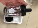 欣美雅（xinmeiya）调料盒调味瓶佐料盒厨房调味料罐盐罐子糖罐盐瓶油盐酱醋油壶套装 黑色300毫升4只装 实拍图