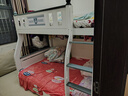 欧梵森樱桃木全实木儿童床上下床可拆分高低子母床男孩床上下铺成人床 直梯款 上铺宽115cm*下铺宽135cm 实拍图
