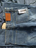 JEEP SPIRIT吉普牛仔裤男宽松秋冬季男士直筒裤微弹休闲裤 磨白蓝色加绒 32 实拍图