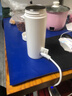 电热水杯迷你便携式大容量烧水壶宿舍加热水杯全自动保温烧水一体婴儿小型调奶保温杯家用旅行出差 0.4L 清新白  【五分钟速沸】快速烧水 实拍图