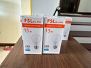 佛山照明（FSL）LED灯泡超亮节能光源无频闪RG0豁免级蓝光一级能效球泡E27螺口 12W 暖白光 明耀系列 实拍图