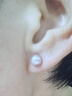 Lnieer999足银淡水珍珠耳钉女防堵针养耳洞小耳环高级感耳骨钉2025耳饰 6mm浅紫淡水珍珠耳钉【999足银】 实拍图