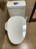科勒（KOHLER）齐悦连体马桶家用五级旋风虹吸节水坐便器抽水静音缓降座厕28866 暗藏线置物升级款+速热盖板18649 305/300mm 实拍图